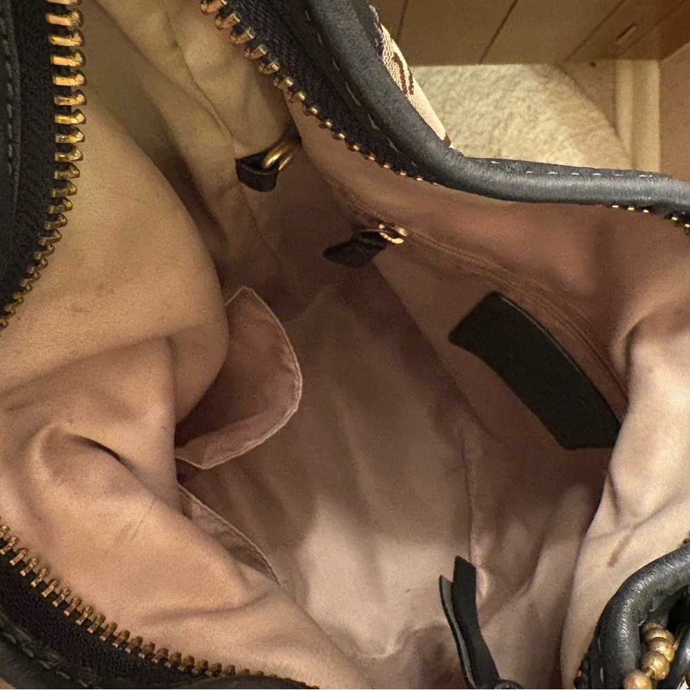 Vintage Authentic Coach signature duffel bleeker … - image 8